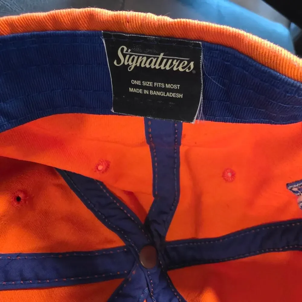 Florida Gators Hat Cap Strap Back Orange Blue NCAA College Football Youth